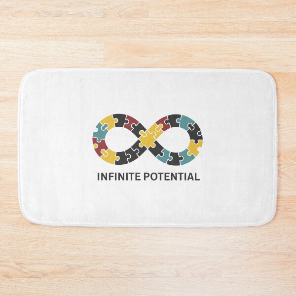 Item preview, Infinite Potential: Puzzle Piece Infinity Symbol designed and sold by Atsariya.