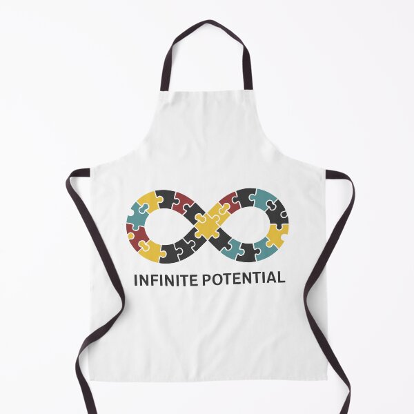 Item preview, Infinite Potential: Puzzle Piece Infinity Symbol designed and sold by Atsariya.