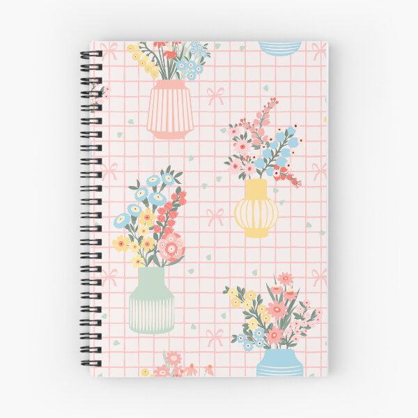 Item preview, PREPPY COQUETTE FLOWER BOUQUETS PASTEL PATTERN designed and sold by THE PRINTED SQUARE STUDIO.