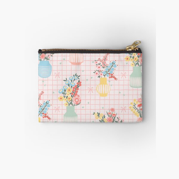 Item preview, PREPPY COQUETTE FLOWER BOUQUETS PASTEL PATTERN designed and sold by THE PRINTED SQUARE STUDIO.