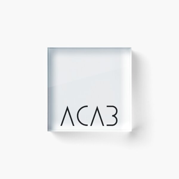 Item preview, ACAB - in black and white  designed and sold by cursedbutcute.