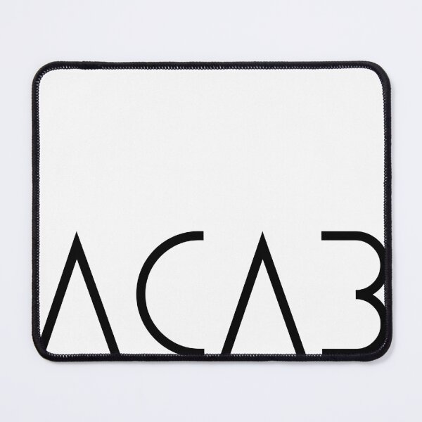 Item preview, ACAB - in black and white designed and sold by cursedbutcute.