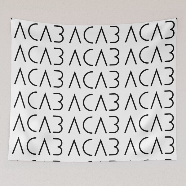 Item preview, ACAB - in black and white  designed and sold by cursedbutcute.