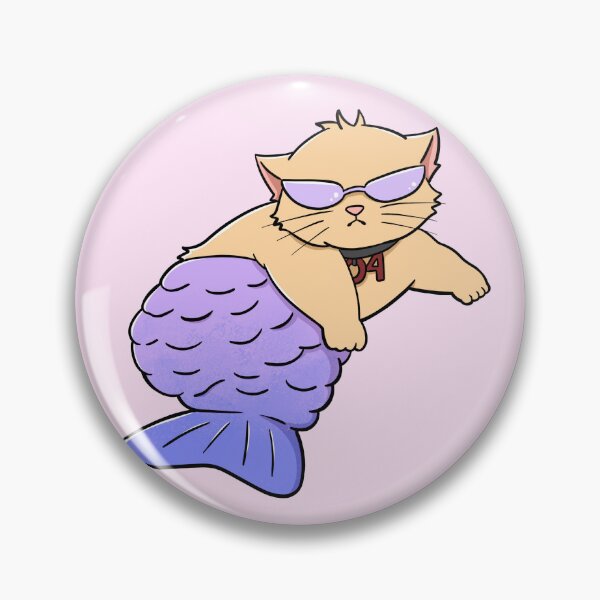 Item preview, Chonky Mercat || Cute || Funny || Cat designed and sold by eundraws.