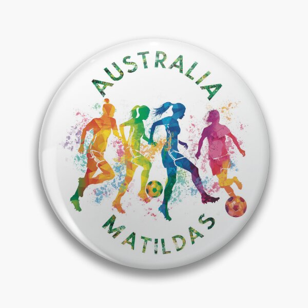 Item preview, Matilda’s Australian soccer team supporter tshirt design designed and sold by FunkiFish.