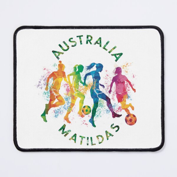 Item preview, Matilda’s Australian soccer team supporter tshirt design designed and sold by FunkiFish.