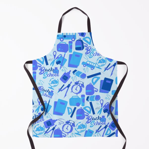 Item preview, Trendy cool blue Back to School Pattern designed and sold by DesignYourWaystore.