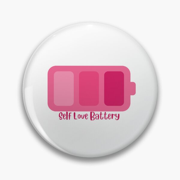 Item preview, Self Love Battery | Mental Health | Emotional Health designed and sold by Sketchbook Studio by Aqsaa.
