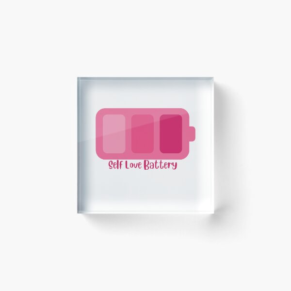 Item preview, Self Love Battery | Mental Health | Emotional Health designed and sold by Sketchbook Studio by Aqsaa.