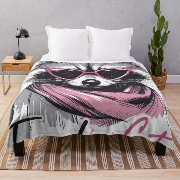 Item preview, Art Illustration Feral Racoon Fashion female designed and sold by dakaseli.