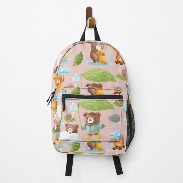 Item preview, Cute bear in rainy season seamless pattern background. designed and sold by Jayjaynaenae.