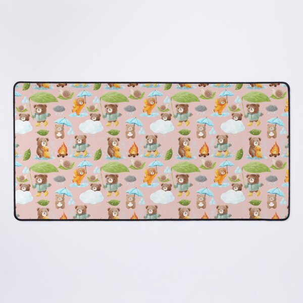 Item preview, Cute bear in rainy season seamless pattern background. designed and sold by Jayjaynaenae.