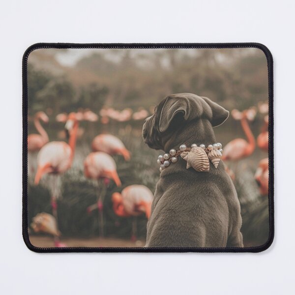 Item preview, Staffy Flamingo Dream designed and sold by Nocturne  Paws.