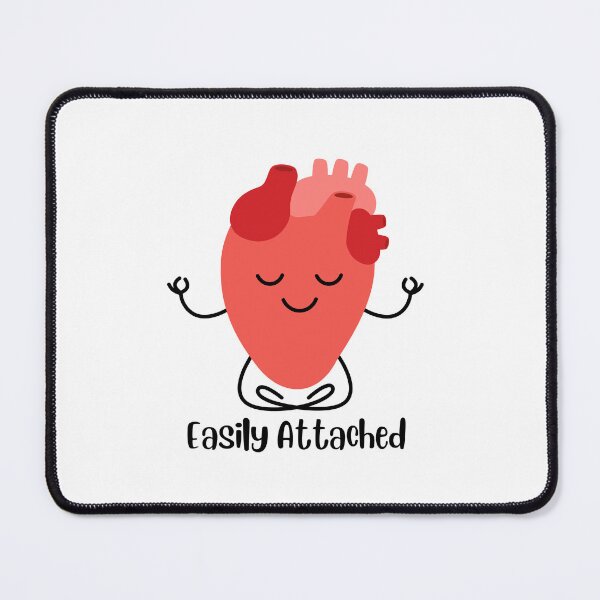 Item preview, Easily Attached Heart | Love | Emotional | Sensitive | Vulnerable designed and sold by Sketchbook Studio by Aqsaa.