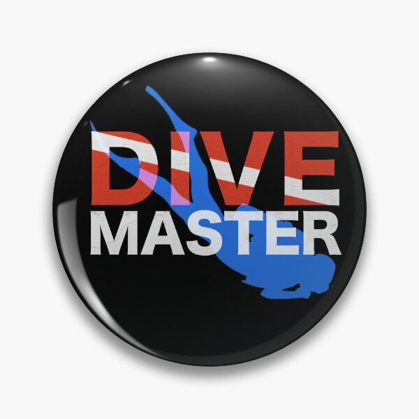 Item preview, Dive Flag - Dive Master Diver Blue designed and sold by Gillesocean31.