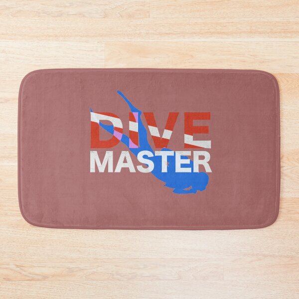 Item preview, Dive Flag - Dive Master Diver Blue designed and sold by Gillesocean31.