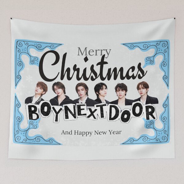 Item preview, Merry Christmas BOY NEXT DOOR (KPOP) designed and sold by jaofnn.
