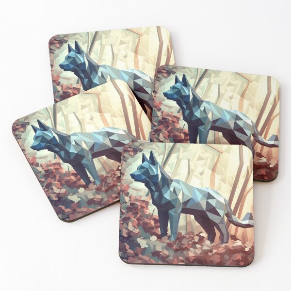 Item preview, Low poly wolf designed and sold by SorryCatPlay.