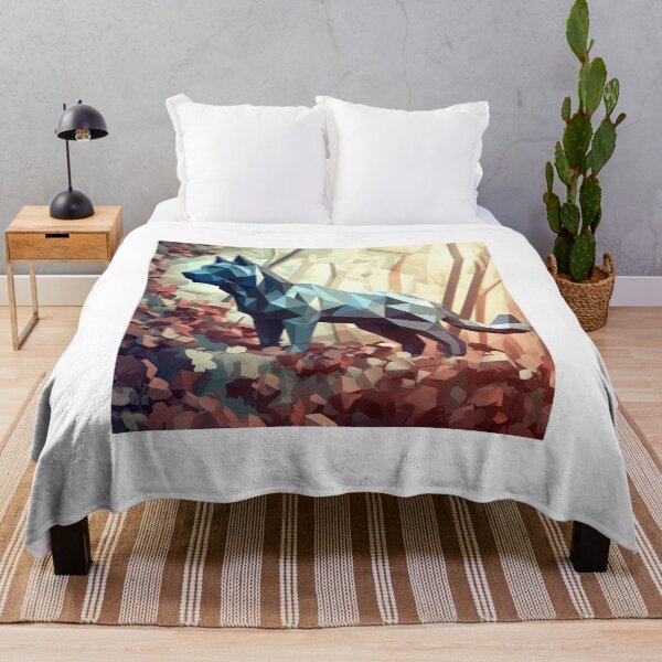 Item preview, Low poly wolf designed and sold by SorryCatPlay.