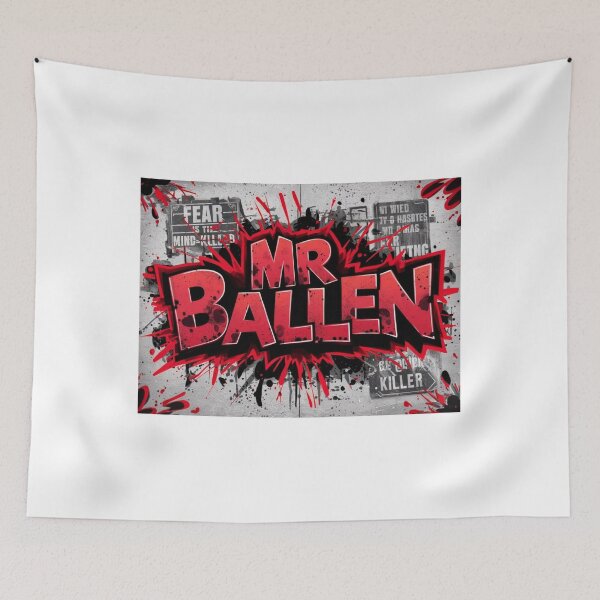 Item preview, Mr Ballen - Mysterious and Striking Design designed and sold by Colorful-Garden.