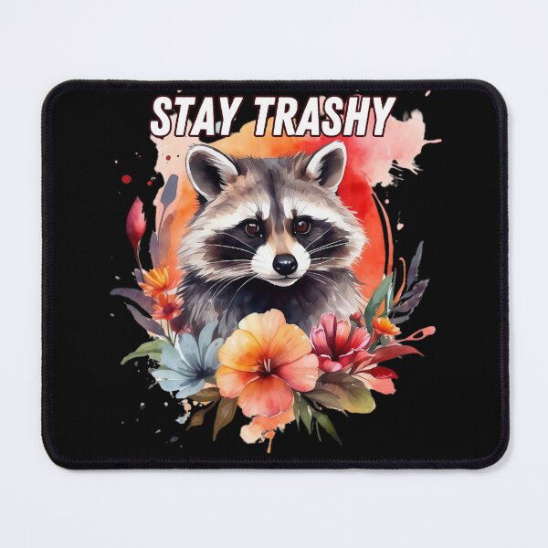 Item preview, Stay Trashy Raccoon designed and sold by Paula Helit.