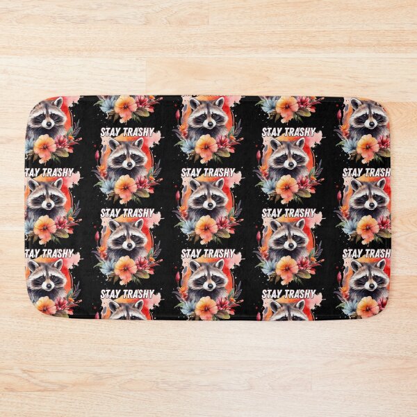 Item preview, Stay Trashy Raccoon designed and sold by Paula Helit.