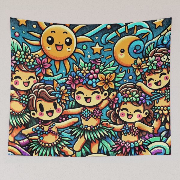 Item preview, Enchanting Hula Kids - 021 designed and sold by sagaofsilence.