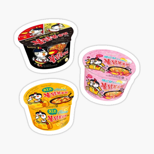 Item preview, Buldak stir-fried noodles designed and sold by K-SSUN.