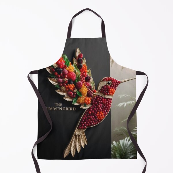 Item preview, Berry Hummingbird - Vibrant Fruit Design designed and sold by LaLi-Designs.