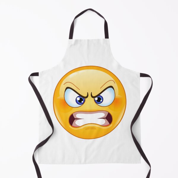 Item preview, Angry Face Emoticon designed and sold by Yael Weiss.