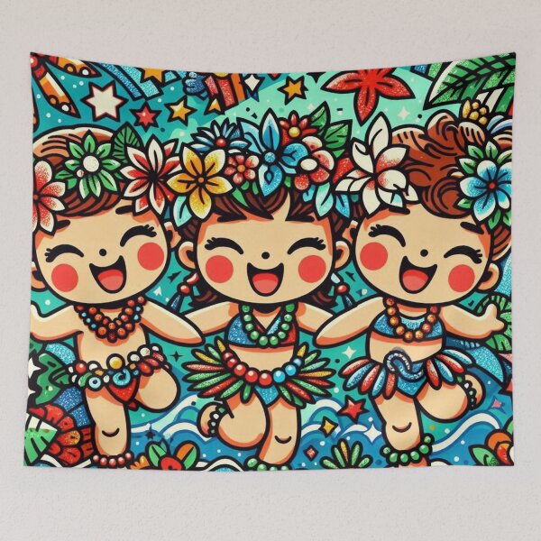 Item preview, Enchanting Hula Kids - 022 designed and sold by sagaofsilence.