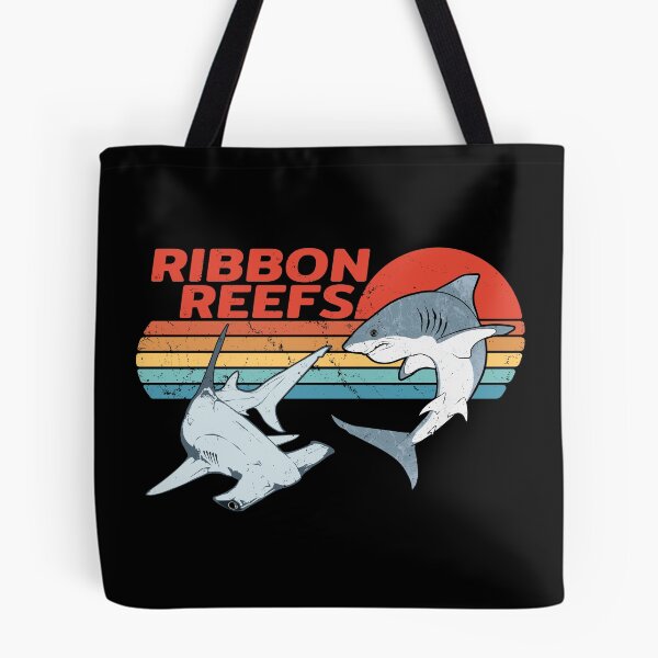 Item preview, Ribbon Reefs Australia Hammerhead Shark Great White Shark designed and sold by NicGrayGraphic.
