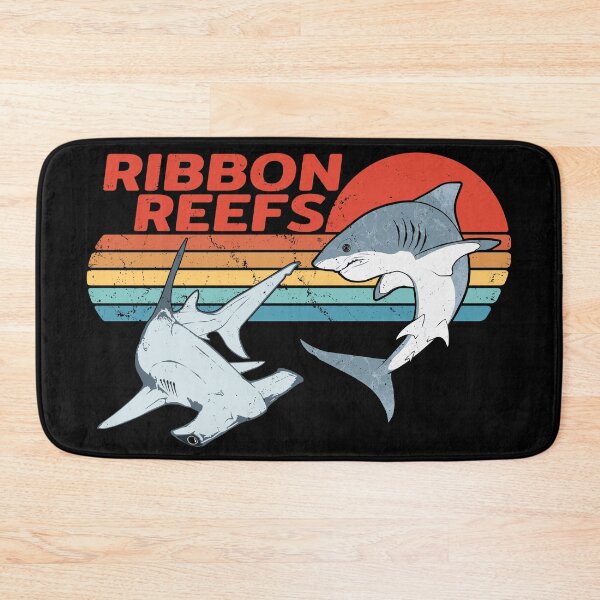 Item preview, Ribbon Reefs Australia Hammerhead Shark Great White Shark designed and sold by NicGrayGraphic.