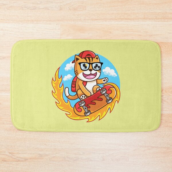 Item preview, Cat on skate designed and sold by Peerless-Prime.