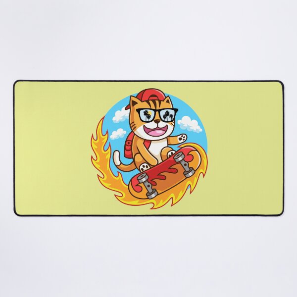 Item preview, Cat on skate designed and sold by Peerless-Prime.