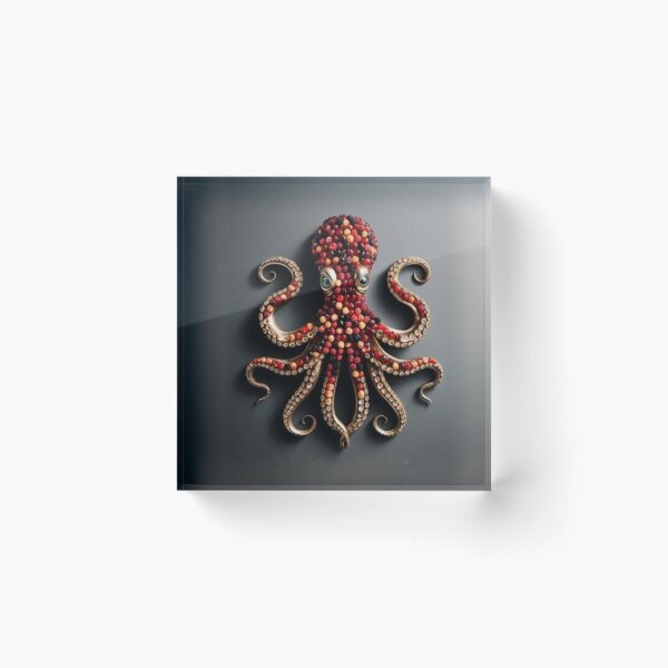 Item preview, Berry Octopus - Exquisite Sea Creature Design designed and sold by LaLi-Designs.