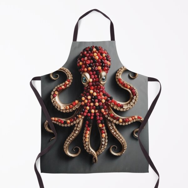 Item preview, Berry Octopus - Exquisite Sea Creature Design designed and sold by LaLi-Designs.