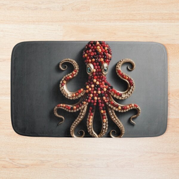 Item preview, Berry Octopus - Exquisite Sea Creature Design designed and sold by LaLi-Designs.