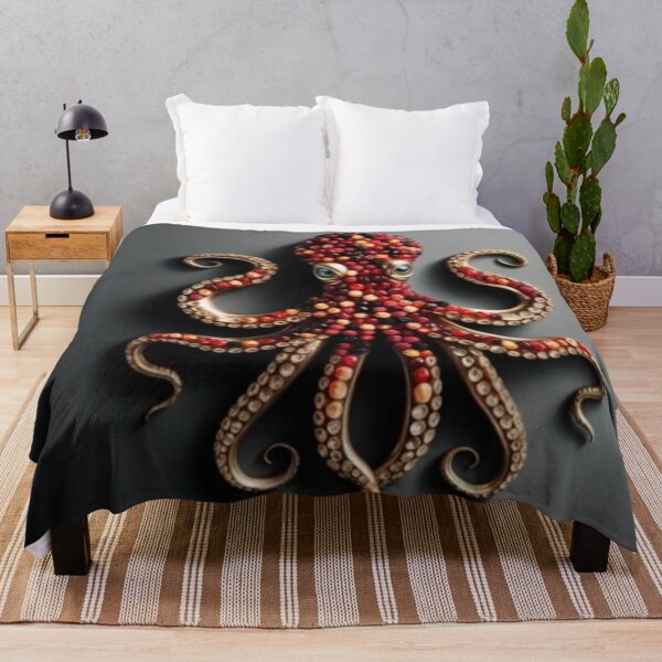 Item preview, Berry Octopus - Exquisite Sea Creature Design designed and sold by LaLi-Designs.