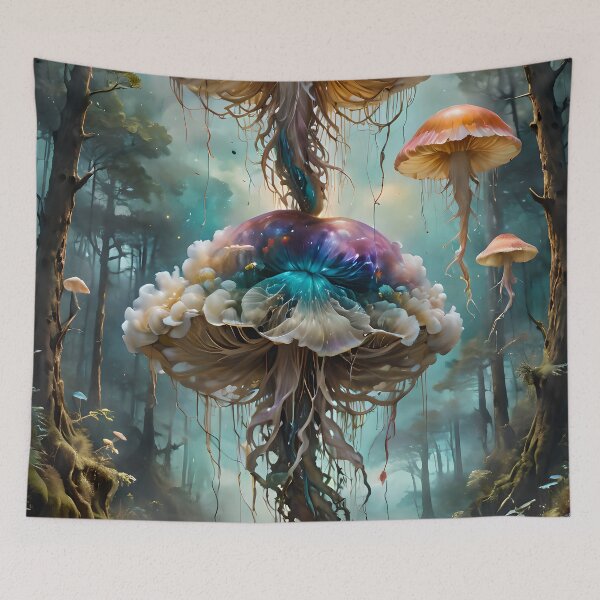 Item preview, Enchanted Jellyshroom Forest designed and sold by My Secret Monster.