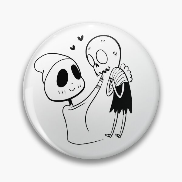 Item preview, Ghost and skeleton in love designed and sold by JIMTOPMOY.