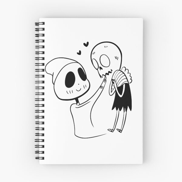 Item preview, Ghost and skeleton in love designed and sold by JIMTOPMOY.