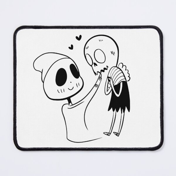 Item preview, Ghost and skeleton in love designed and sold by JIMTOPMOY.
