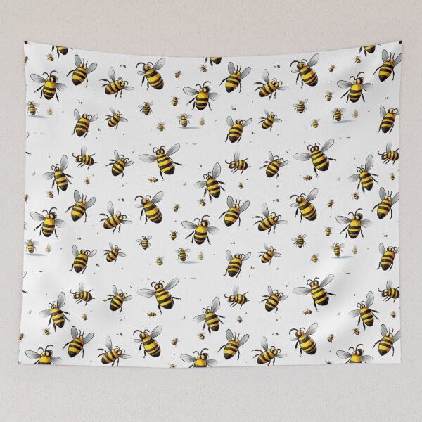 Item preview, bumble bees buzzing around designed and sold by DanieWoods.