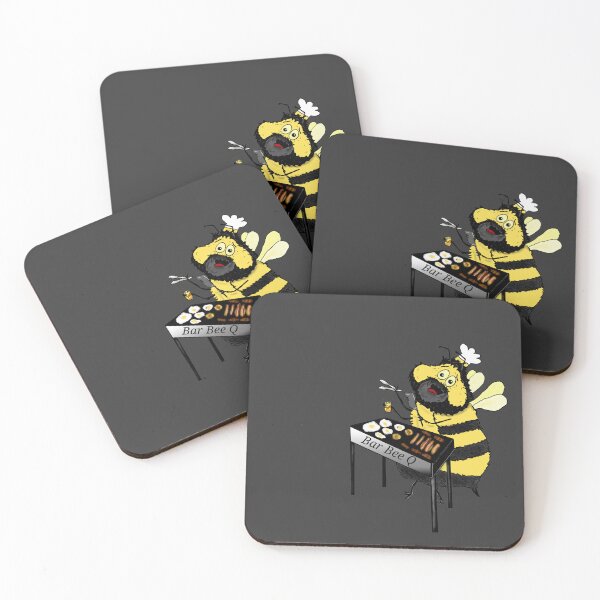 Item preview, Bar Bee Que Barry designed and sold by YollieBeeArt.