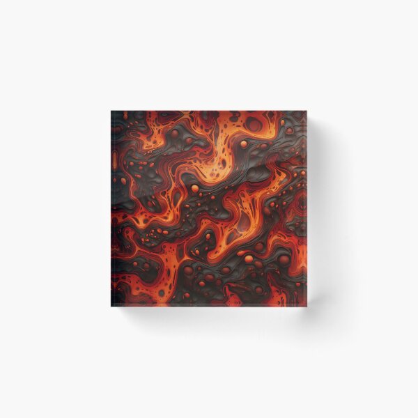 Item preview, Liquid Lava / Magma Natural Abstract Pattern designed and sold by Nabucodonoshop.