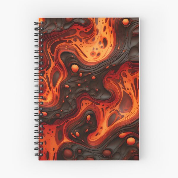 Item preview, Liquid Lava / Magma Natural Abstract Pattern designed and sold by Nabucodonoshop.