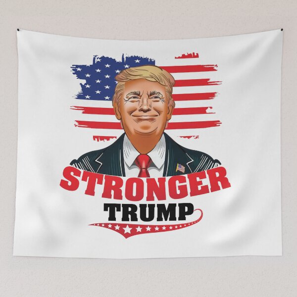 Item preview, President Donald Trump 2024 Never Surrender T-Shirt and sticker designed and sold by Billium Halder.