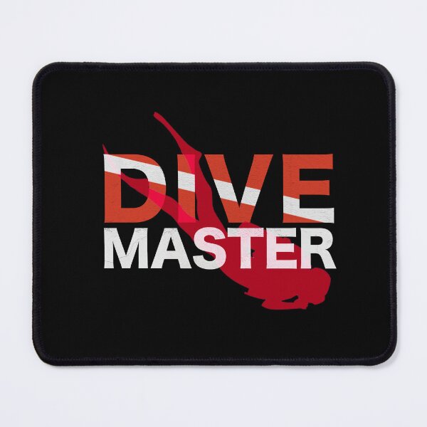 Item preview, Dive Flag - Dive Master Diver Red designed and sold by Gillesocean31.