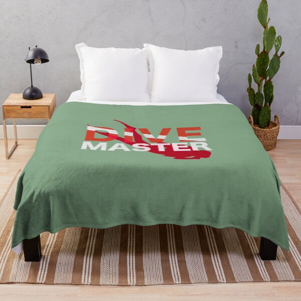 Item preview, Dive Flag - Dive Master Diver Red designed and sold by Gillesocean31.